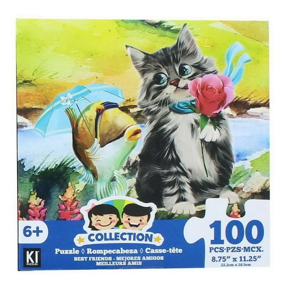 Cat 100 Piece Juvenile Collection Jigsaw Puzzle