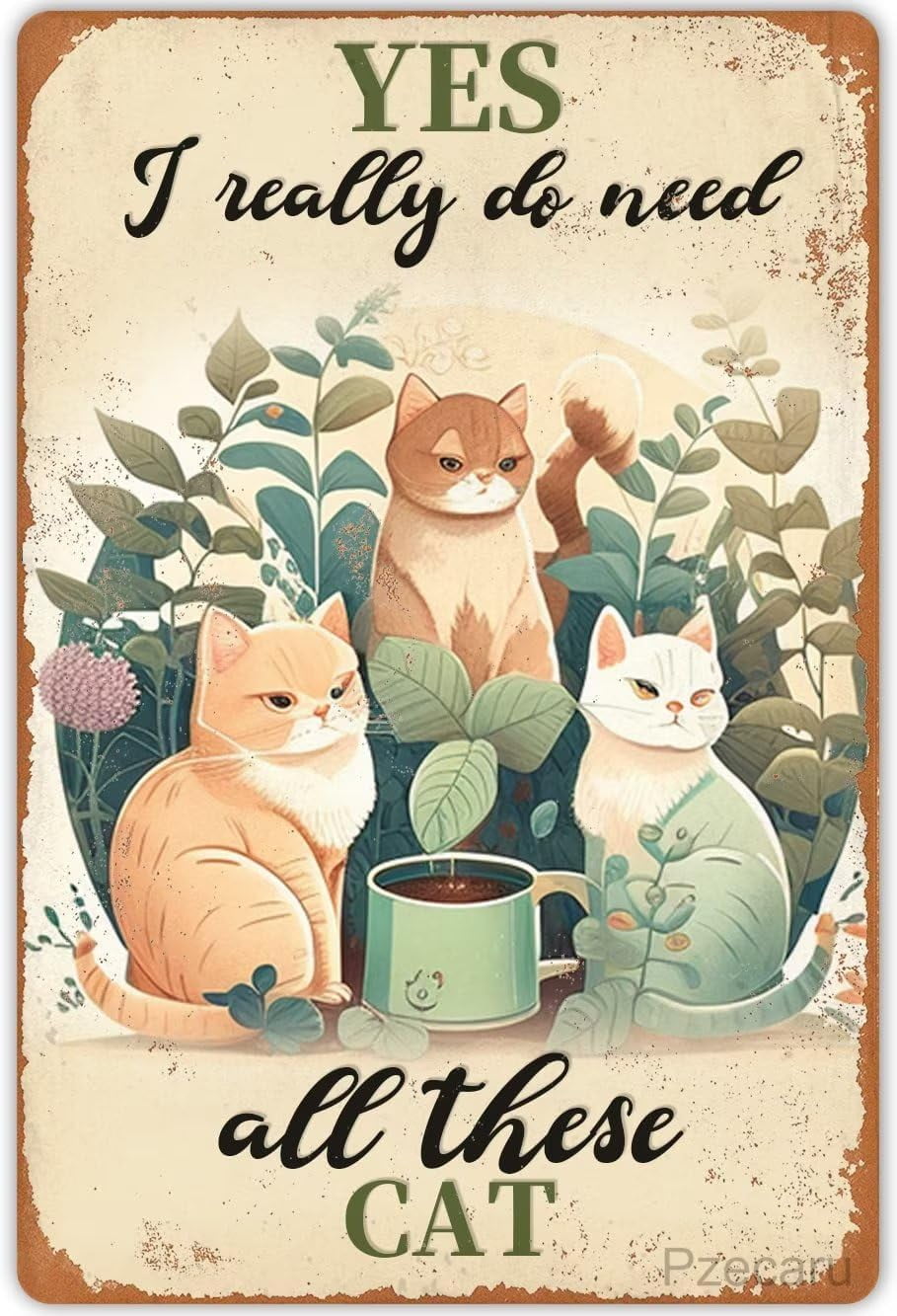 Cat 1000 Piece Wooden Jigsaw Puzzles For Adults Family Elderly Yes I