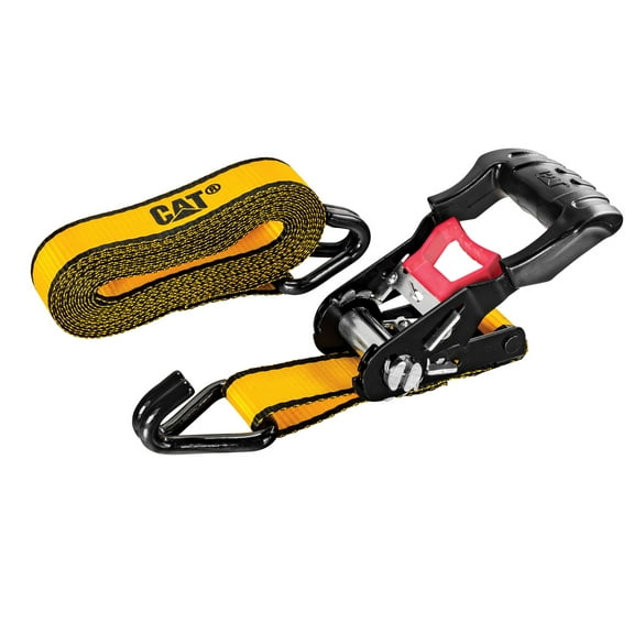 Cat 2 Piece 1-1/2 Inch x 16 Feet Ratchet Tie Down Set (1500/4500) - 980176N