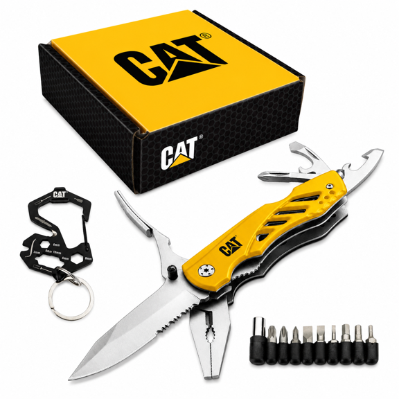Cat 3 Piece Multi-Tool and Bit Gift Box Set - 240364