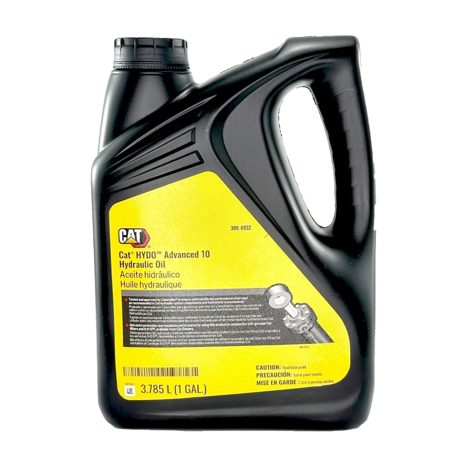 Cat 309-6932 HYDO Advanced 10 Hydraulic Oil SAE 10W , 1 Gal
