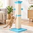 Cat 33 Inch Sisal Scratch For Indoor Cats Large Scratcher Protect ...