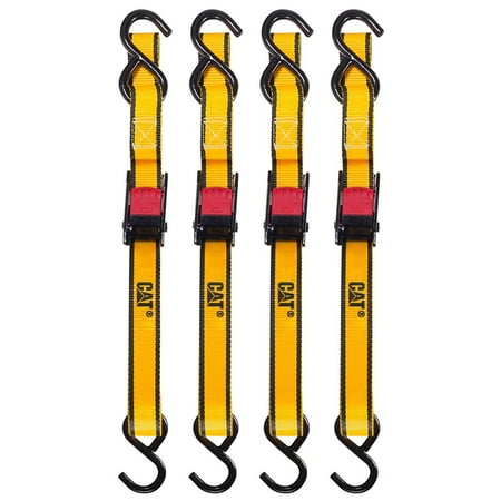 Cat 4 Piece 1 Inch x 15 Feet Cam Buckle Strap Set (400/1200) - 980178N