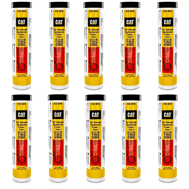 Cat 452-6016 Extreme Application Grease - Desert NLGI #2, 5% Moly Cat 452-6016 Extreme Application Grease - Desert NLGI #2, 5% Moly