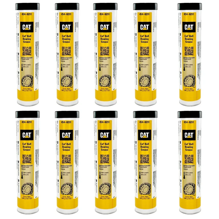 Cat 454-0291 Ball Bearing Grease, 13.7 oz. | 10 Cartridges