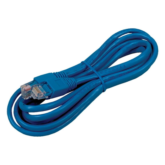 RCA CAT-5E 100-MHz Network Cable, Blue (7 Ft.), TPH530BR