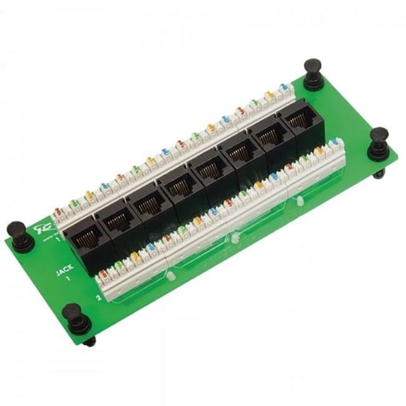 Cat 6 Data Compact Module, 8-Port
