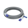 thumbnail image 1 of Cat 6 Ethernet Cable, 15 ft, Easy-Hide Flat Super-Durable White Braided Network LAN Internet Cable/Cord, 1 of 8