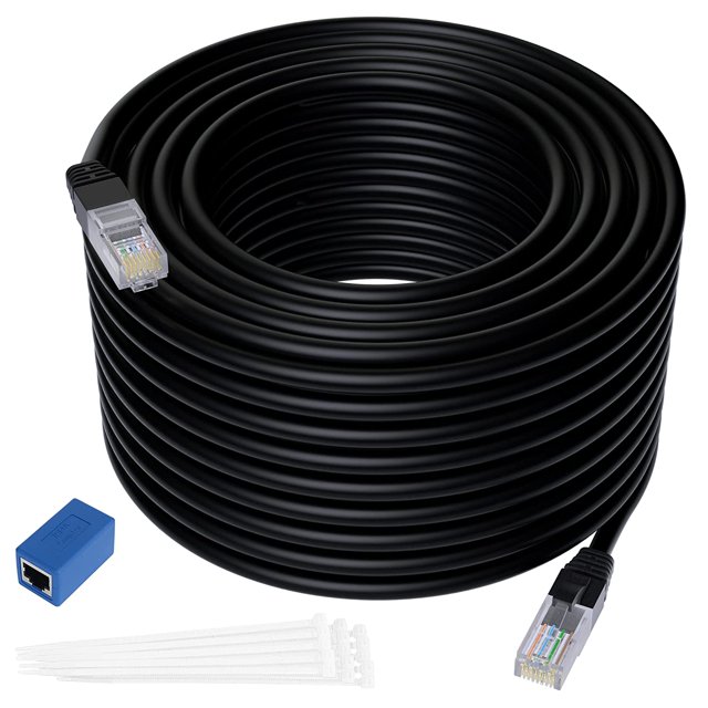 Cat 6 Cable 150 Feet, High Speed Network LAN Snagless