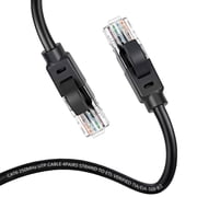 Cat 6 Ethernet Cable 16 ft, High Speed 1Gbps Internet Network Cable, Cat6 Ethernet Patch Cable Long, Computer LAN Cable with Free Clips & Straps for Router, Modem, PS4/5,Fast Gaming