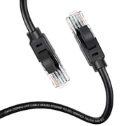 Cat 6 Ethernet Cable 16 ft, High Speed 1Gbps Internet Network Cable, Cat6 Ethernet Patch Cable Long, Computer LAN Cable with Free Clips & Straps for Router, Modem, PS4/5,Fast Gaming