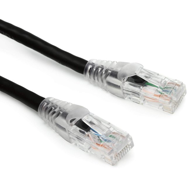 Cat 6 Cable 25 foot Black