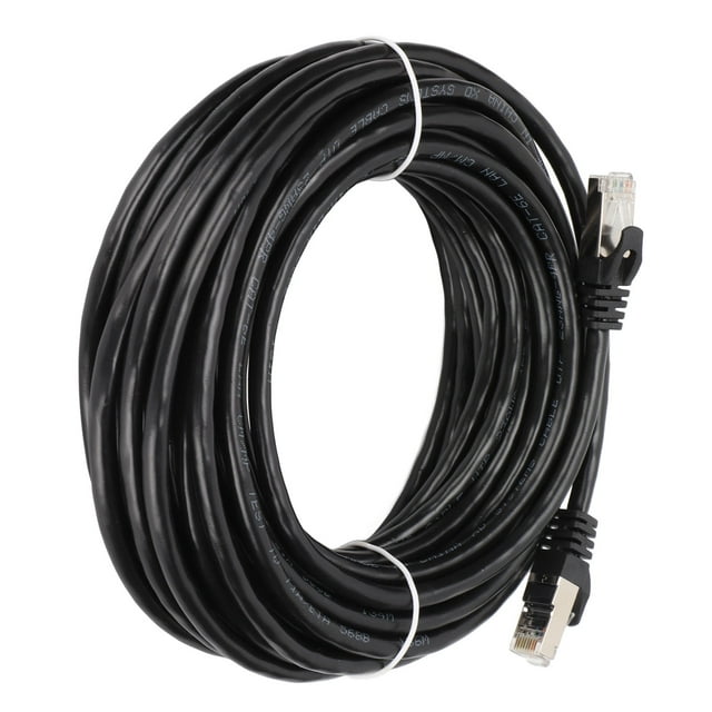 Cat 6 Cable,Solid Network LAN Patch Cord, EMI Protection Low Return Loss Cat6