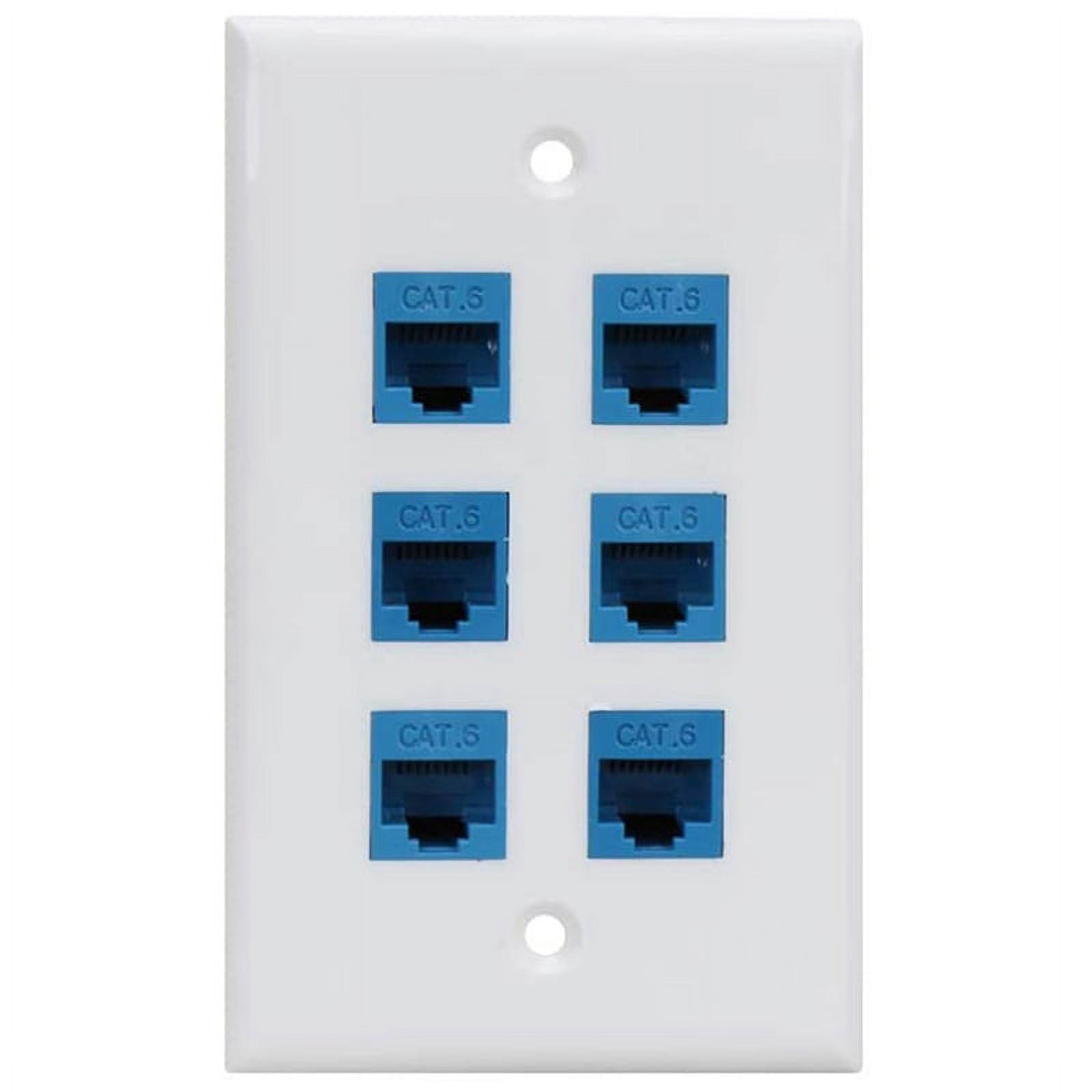 Cat 6 Wall Plate 6 Wall Plate FemaleFemale