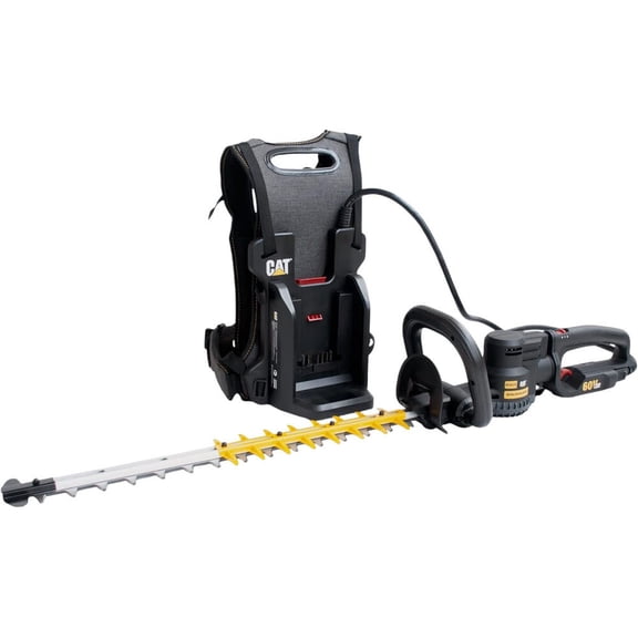 Cat 60V 25In Brushless 2-Speed Backpack Hedge Trimmer (Bare Tool)