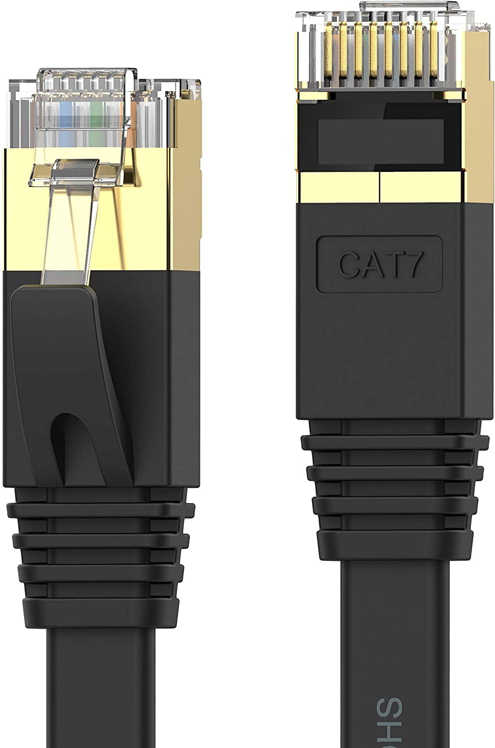 Cat 7 Cable 100 ft High Speed 10Gbps 600MHz, Shielded Long