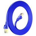 thumbnail image 1 of Ethernet Cable 15ft, (Blue) - Cat7 High-Speed LAN Cords for Gaming, Streaming, Router, Modem, PC, PS5, Xbox - Slim & Durable Design (15 Feet), 1 of 6