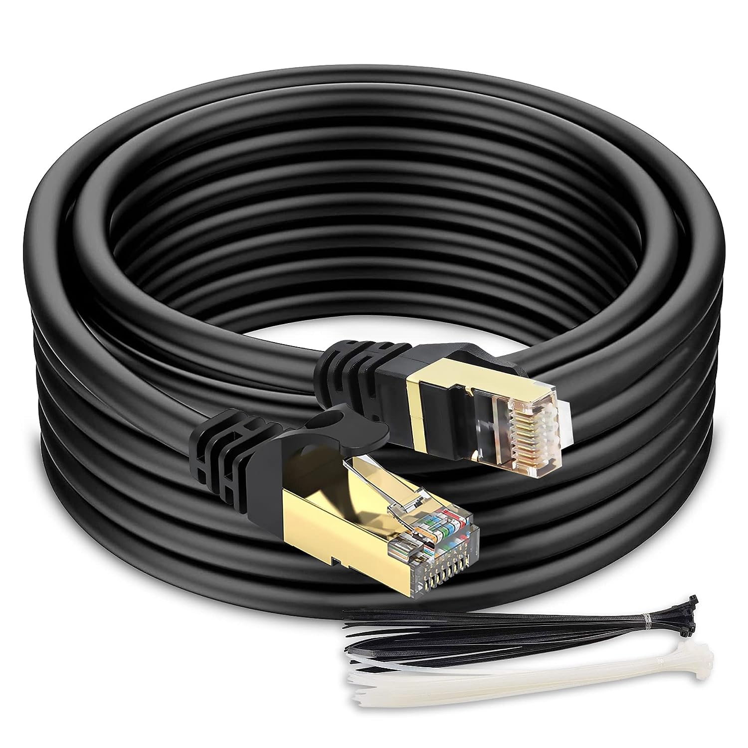 Cat 7 Cable for Gaming 100ft LAN Network Patch Cord Wire