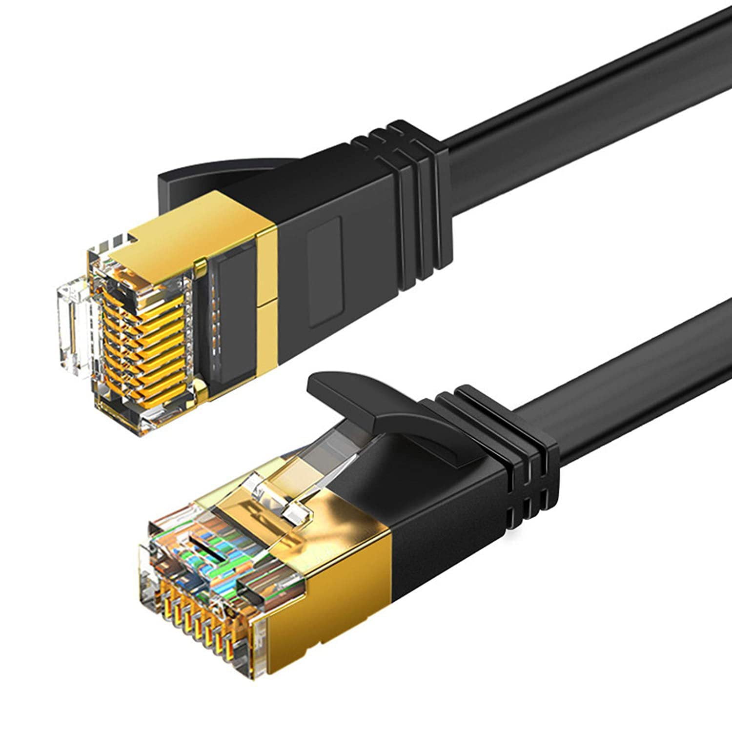 CSL-Computer Cat 7 Flat Ethernet Cable