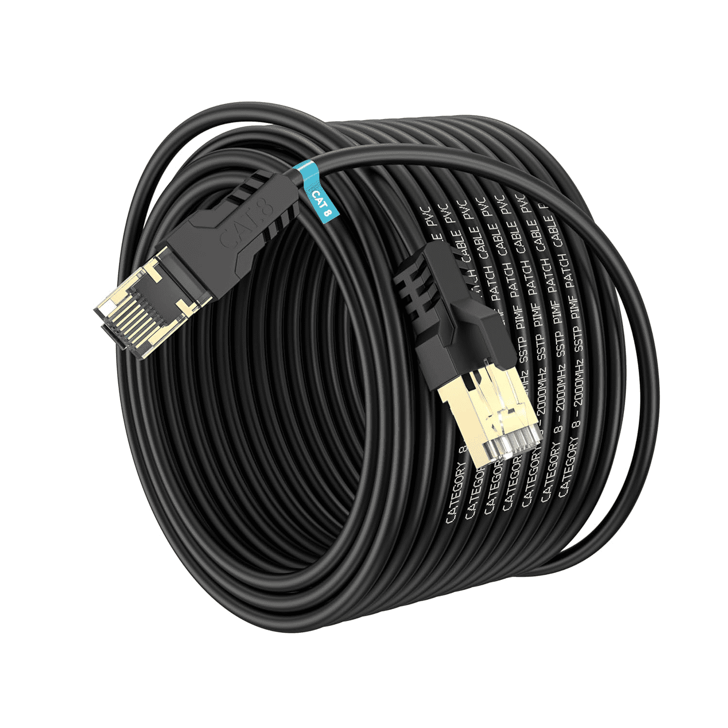 AvesView CAT 6 Shielded Ethernet Cable 100 FT, Indoor High-Speed - View #2