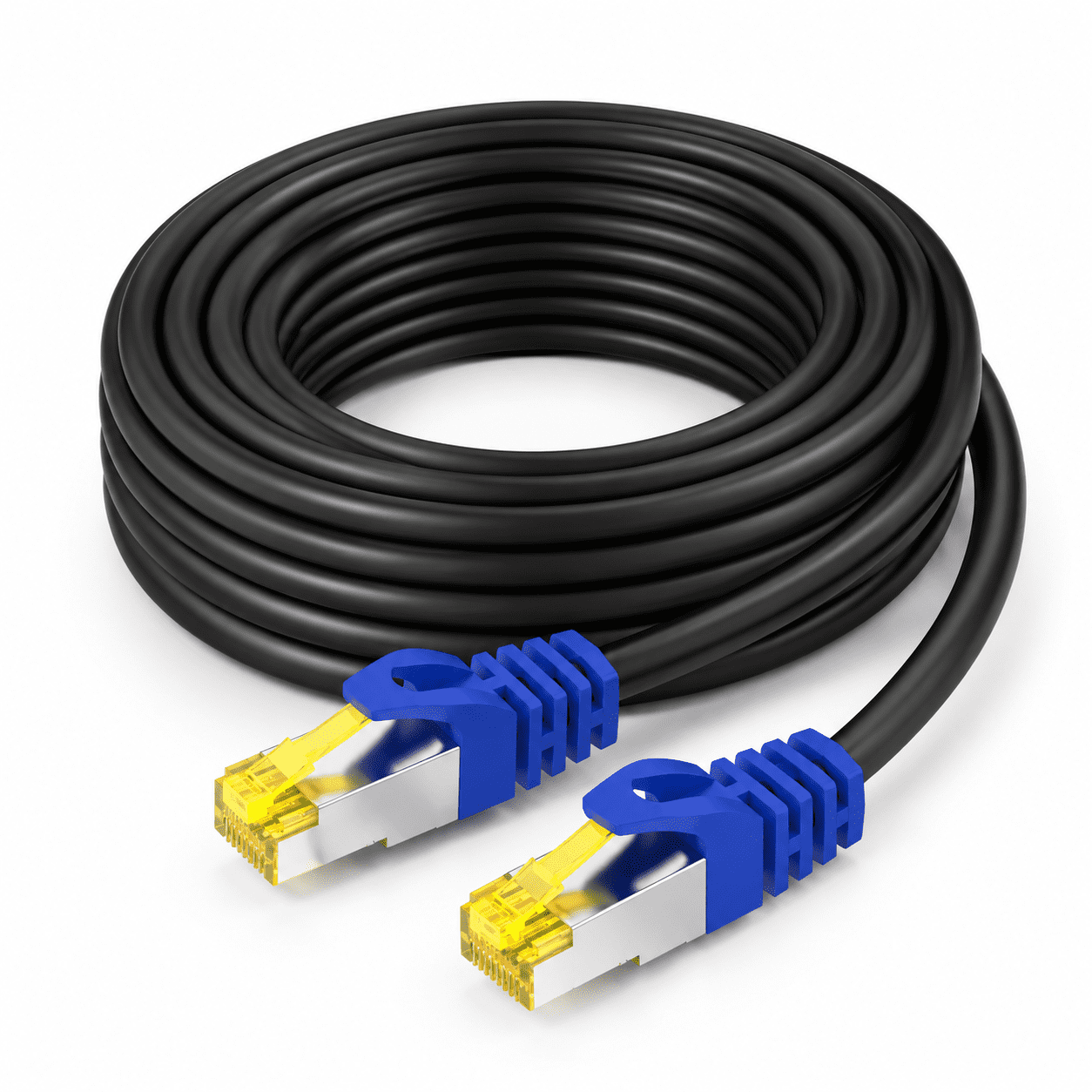 Cat 8 Ethernet Cable 150 Ft Heavy Duty High Speed Network Internet Rj45 ...