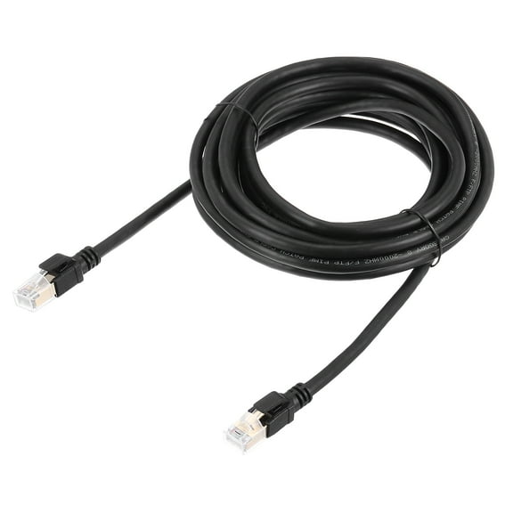 Cat 8 Ethernet Cable 16ft, 26AWG 40Gbps 2000Mhz High Speed Cat8 LAN Network Patch Cord with Gold Plated RJ45 Connector