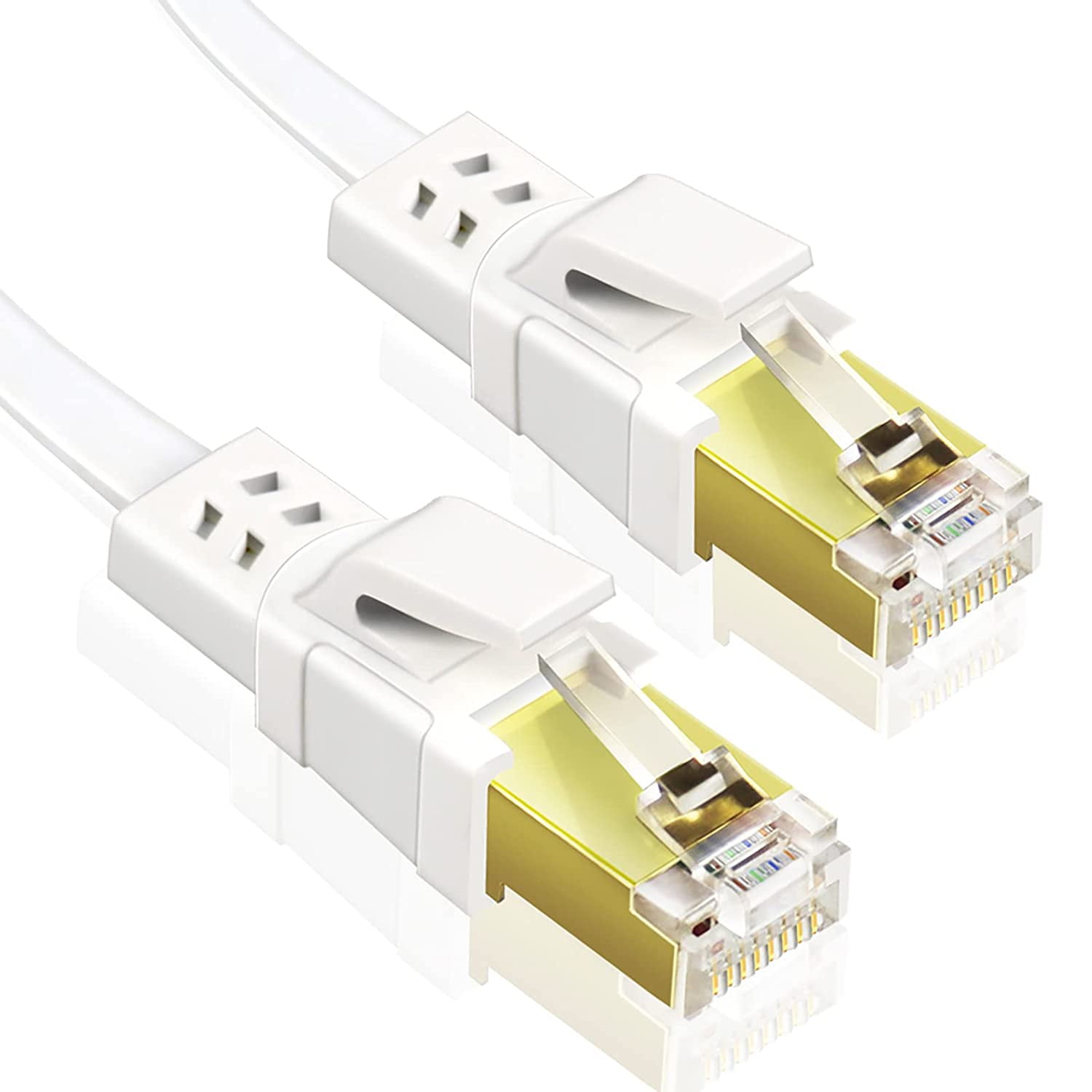 Cat 8 Cable 25FT, High Speed Heavy Duty 30AWG Cat8 Cable, 40Gbps