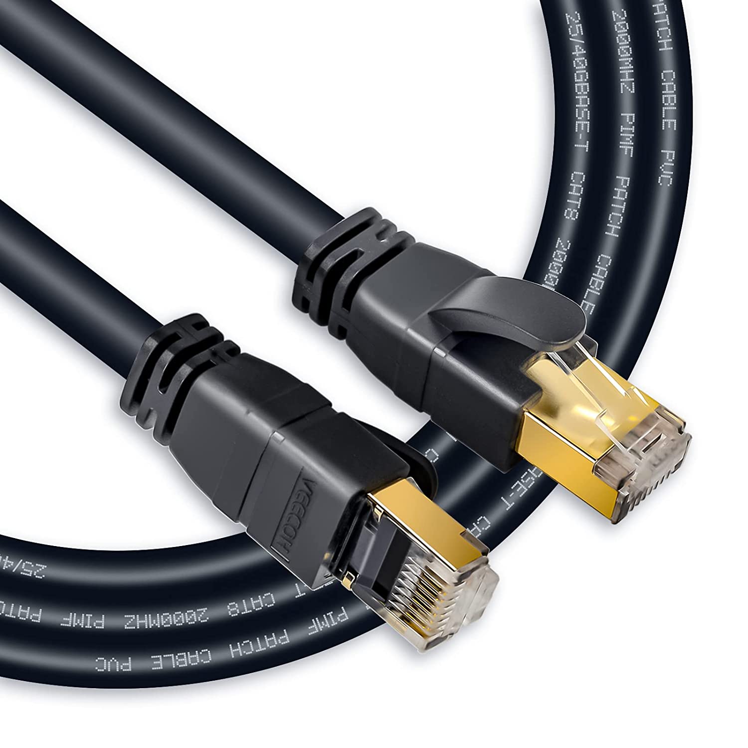 Cat 8 Cable 26FT High Speed 40Gbps 2000Mhz Cat8 Cable