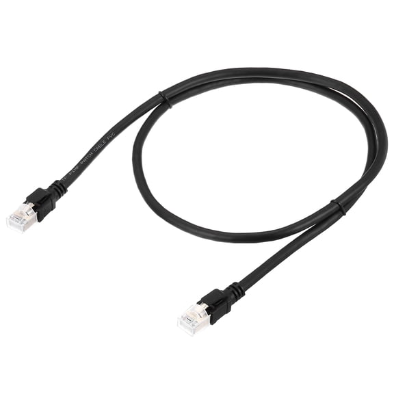 Cat 8 Ethernet Cable 3.3ft, 26AWG 40Gbps 2000Mhz High Speed Cat8 LAN Network Patch Cord with Gold Plated RJ45 Connector
