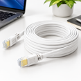 Network Cabloe Rj45 Cat 8 Ethernet Cable 35 Ft Shielded Flat Rj45 Network Lan - Walmart.com