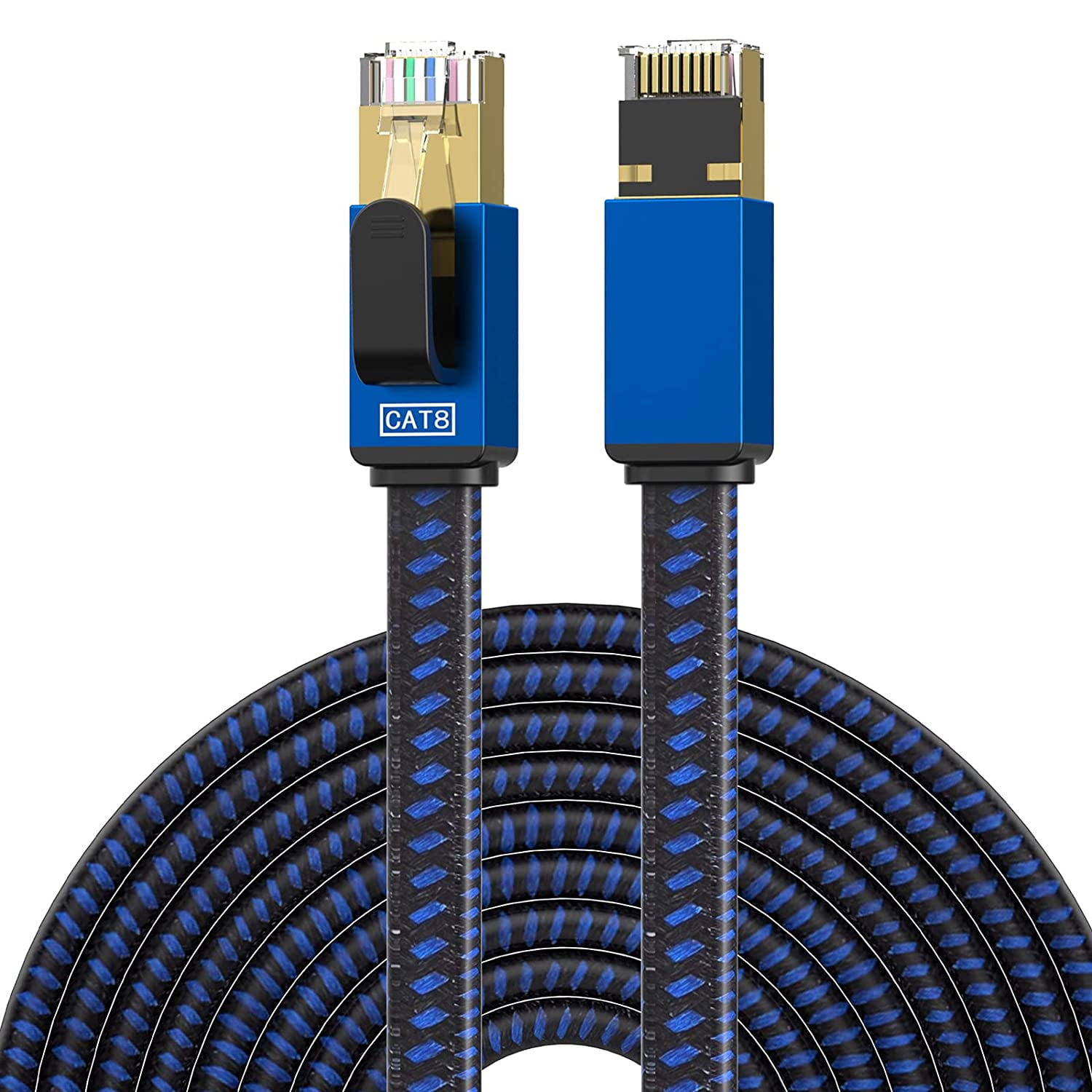 Cat 8 Cable 40 FT,High Speed Cable,Nylon Braided