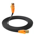 Cat 8 Cable 50 ft High Speed Flat Wire, 2000MHZ Bandwidth