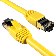 15FT Cat8 Ethernet Cable Copper Shielded RJ45 Cord for Router, PC, Gaming, Servers, PoE Security Cameras, Smart TVs, 40Gbps High-Speed Network Patch, Yellow, Cables Direct Online