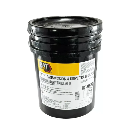 Cat 8T-9572 SAE 30 Transmission and Drivetrain Oil (TDTO 30) | 5 Gallons