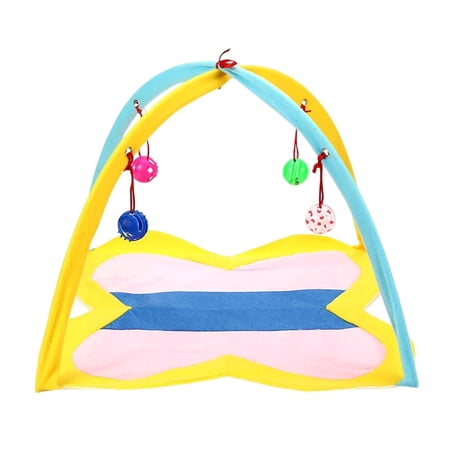 Cat Activity Playing Tent Portable Cat Tent Toys for Sleeping Indoor Pets