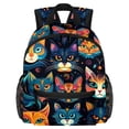 thumbnail image 1 of Cat Adjustable Shoulder Strap Beach Backpack with Large Capacity, Printed Design, Lightweight, 1 of 6