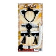 thumbnail image 1 of Cat Adult Costume Set - Headpiece, Tail, Collar, & Cuffs, 1 of 8
