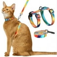 thumbnail image 1 of Cat And Leash Set Escape Proof Adjustable Cat , Comfortable Soft Lightweight, Use Safe & Easy, Walking Travel For Small Medium, 1 of 3