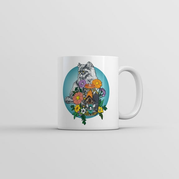 Cat and Mouse Mug Funny Cute Kitten Graphic Coffee Cup