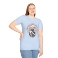 thumbnail image 1 of Cat And Skeleton, Gildan Unisex Softstyle T-Shirt, Graphic Tee, S-3XL, 1 of 5