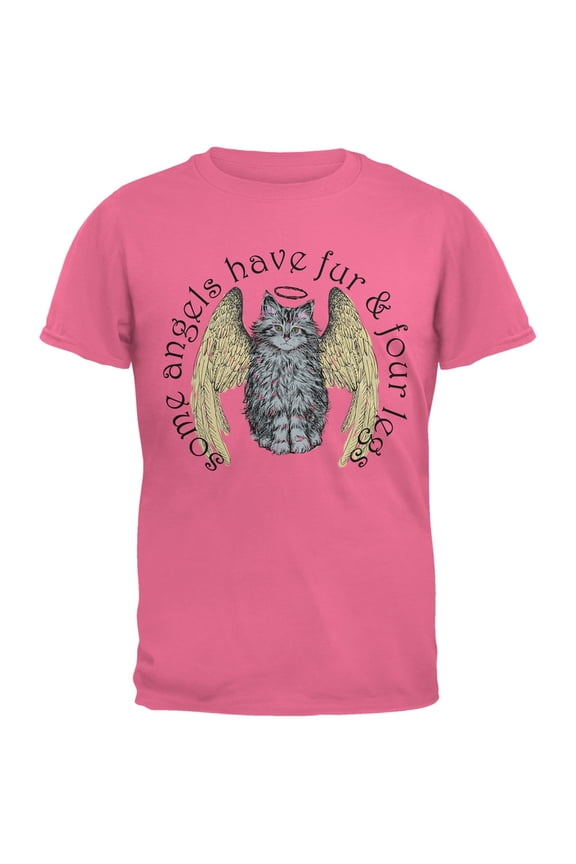 Cat Angel Azalea Adult T-Shirt - Small