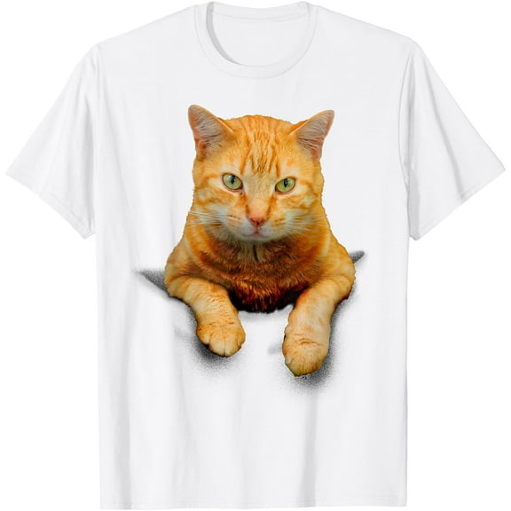 Cat Animals Creative Motif Bag Unisex T-Shirt for Men Women Kids Toddler