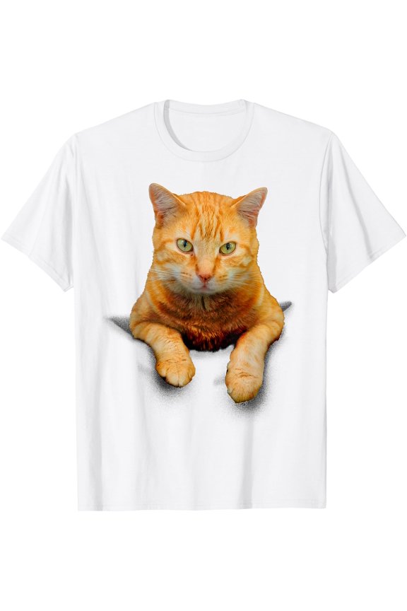 Cat Animals Creative Motif Bag Unisex T-Shirt for Men Women Kids Toddler