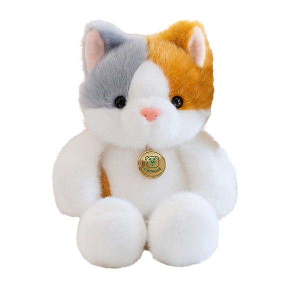 Cat Animated Swinging Legs Plush Figure Interactive Shaking Feet Decorative Stuffed Animal Collectible 6inch