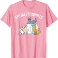 thumbnail image 1 of Cat Antidepressant Funny Cat Unisex T-Shirt for Men Women Kids Toddler,Light Pink Color,Size YS, 1 of 5