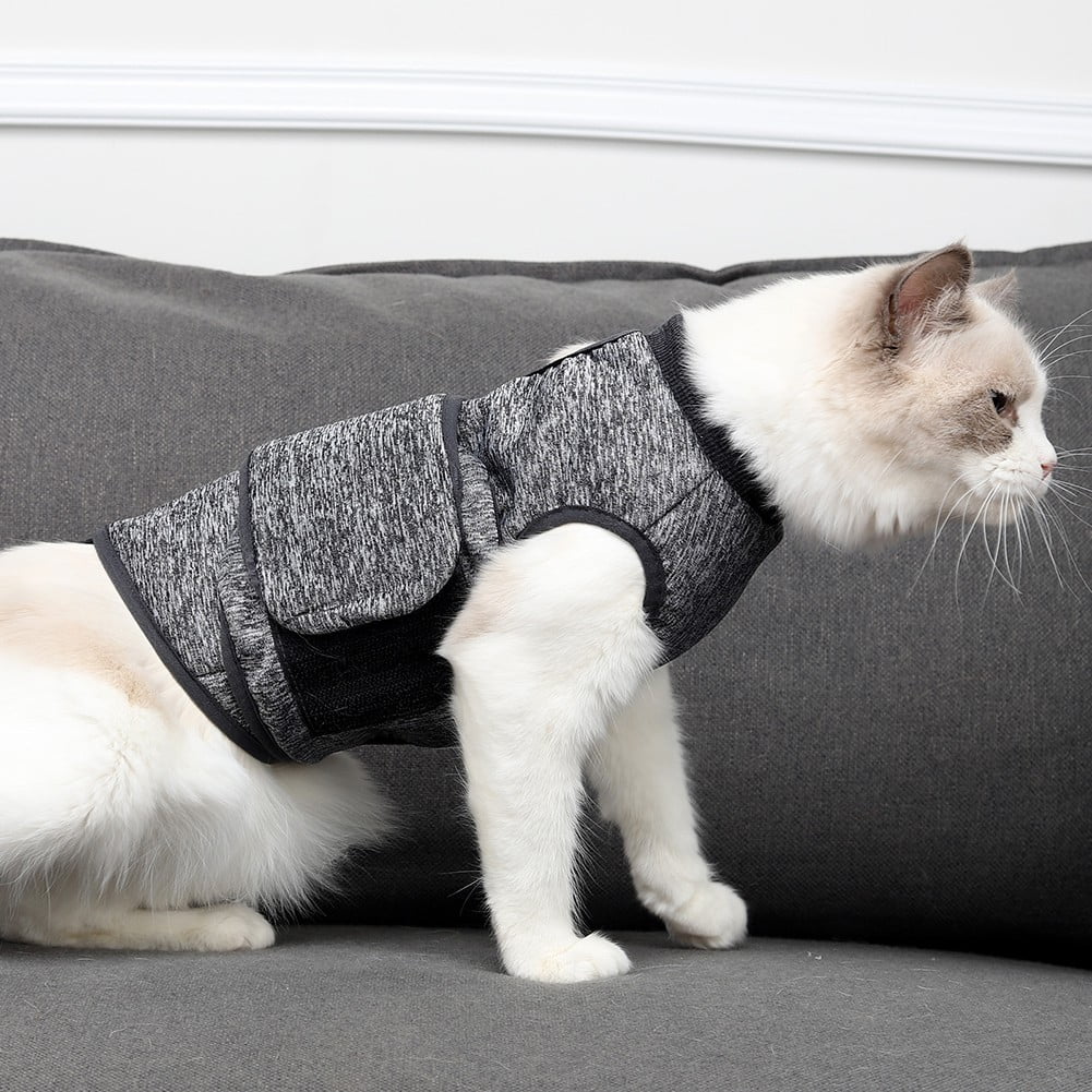 Cat Anxiety Jacket, Adjustable Pet Cat Anxiety Relief Coat for Pet Cats
