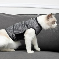 Cat Anxiety Jacket, Anti Anxiety Vest Thunder Vest for Cats Pet Shirt Cat Calming Wrap Calming Solution Vest for Fireworks Thunder Travel Separation
