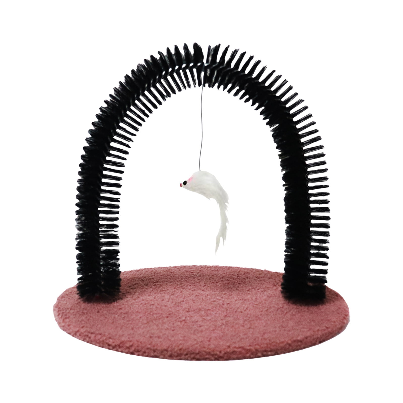 Gallery Detail: Cat Arch Grooming Brush Interactive Self Groomer With Scratching Pad