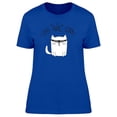 thumbnail image 1 of Cat Are Cool Glasses T-Shirt Women -Image by Shutterstock, Female Small, 1 of 2