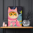 Cat Astronaut In Space For Poster , Poster Print Only - Walmart.com
